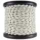 Rayon Covered Twist Wire - Cream 2-Wire 100 FT Spool