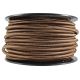 Rayon Covered SVT/3 Wire - 100 FT Spool - Brown