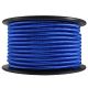 Rayon Covered SVT/3 Wire - 100 FT Spool - Blue