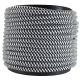 SVT 18/3 Rayon Covered Cord 100 FT Spool - Black and White Houndstooth Pattern