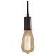 Versa Series Basic Pendant with Black Wire - Bronze