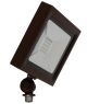 30 Watt Ultra-Slim Outdoor LED Flood Light - Bronze
