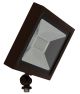 50 Watt Ultra Slim Outdoor LED Flood Light  - Bronze