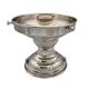 6" Glass Holder Fixture - Polished Nickel