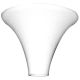 13-1/4" Torchiere Shade - Satin Opal