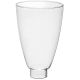 6-1/2" Hurricane Shade - Clear