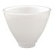 6" IES Shade - White Opal with Waffle Lines