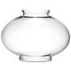7" Small Onion Globe - Clear