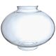 9-1/4" Medium Onion Globe - Clear