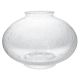 7" Small Onion Globe - Clear Seedy