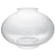 9-1/4" Medium Onion Globe - Clear Seedy
