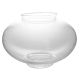 11" Large Onion Globe - Clear Seedy