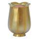 5-1/2" Aurene Glass Shades - Iridescent Gold Tulip