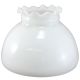 8" Student Shade - White Opal Crimp Top