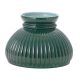 6" Student Shade - Green Ribbed