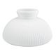 10" Student Shade - White Ribbed