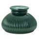 7" Student Shade - Green Rib