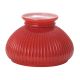 7" Student Shade - Red Rib