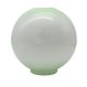 9" Ball Green Tint T&B- 4" Fitter - 8 1/2" Ht - 3 1/8" Top Opening