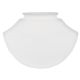 8-1/2" Ceiling Globe - 4" Fitter - White