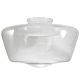 14" Schoolhouse Globe - 6" Fitter-Clear Seedy