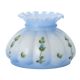 7" Student Shade - Crimp Top Blue Floral Tint Melon