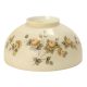 14" Dome Shade - Cream with Gold Roses