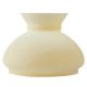 6" Student Shade - Satin Cream Straight Top