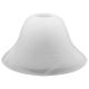 7-1/2" Alabaster Wide Bell Glass