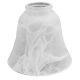 5" Alabaster Bell Glass 2-1/4" Fitter