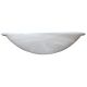 15-3/4" Alabaster Glass Pendant Dish