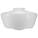 12" Schoolhouse Globe - 4" Fitter 7" Height-Opal