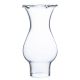 4" Chimney - Clear Crimp Top