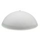 10-1/8" Dish Glass - Alabaster Glass - Slip 1/8 IPS