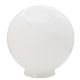 12" Ball - White - 6" Fitter