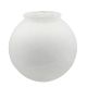 6" Ball - Alabaster Glass - 3-1/4" Fitter - From F17213-53