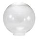 8" Glass Globe with 4" Fitter - Clear