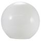 12" White Acrylic Neckless Ball 4" Opening