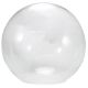 12" Clear Acrylic Globe Neckless 5-1/4" Opening