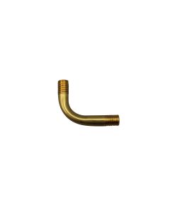 2" X 1-1/2" Brass Arm - Thread Each End 1/2"