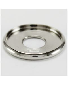 1-1/2" Brass Turned Check Ring - Polished Nickel