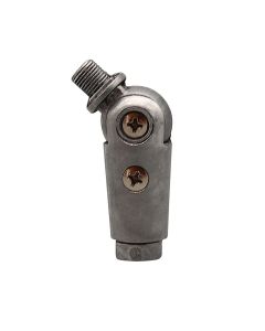 Unfinished Gyromatic Swivel 1/8M Top 1/8F Bottom- 2-5/8" Height - 15/16" Diam- Zinc Die Cast