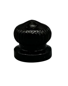 Brass Knurled Knob - Bronze