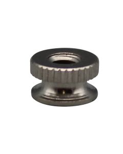 8/32 Brass Battery Nut- Nickel Plated