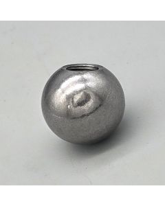 1in (25mm) Solid Steel Turned Ball Tap 1/8 Ip - Unfinished 