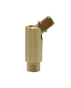 1/8M X 1/8F Solid Brass Swivel - Satin Brass