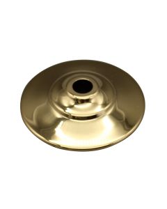2-1/2" Brass Vase Cap - Polished And Lacquered