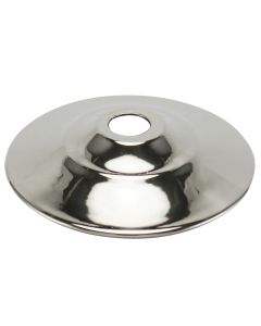 2-1/2" Brass Vase Cap - Polished Nickel
