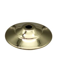 2-7/8" Steel Vase Cap - Brass Plated