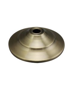 3-7/8" Steel Vase Cap - Antique Brass